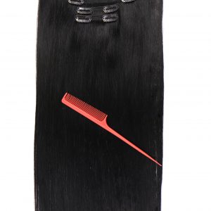 Clip-In Hair Extensions – Natural Black
