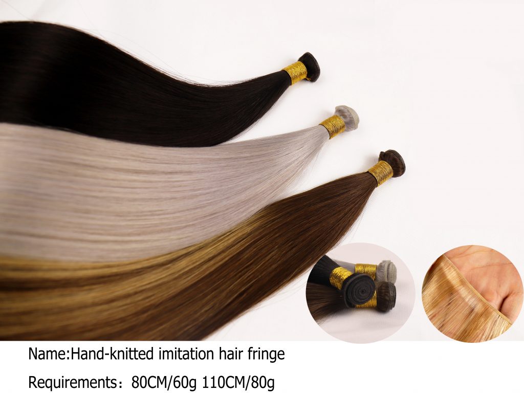 Hand-Knotted Hair Fringe