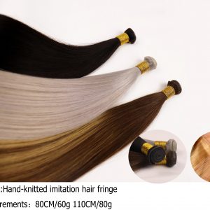Hand-Knotted Hair Fringe