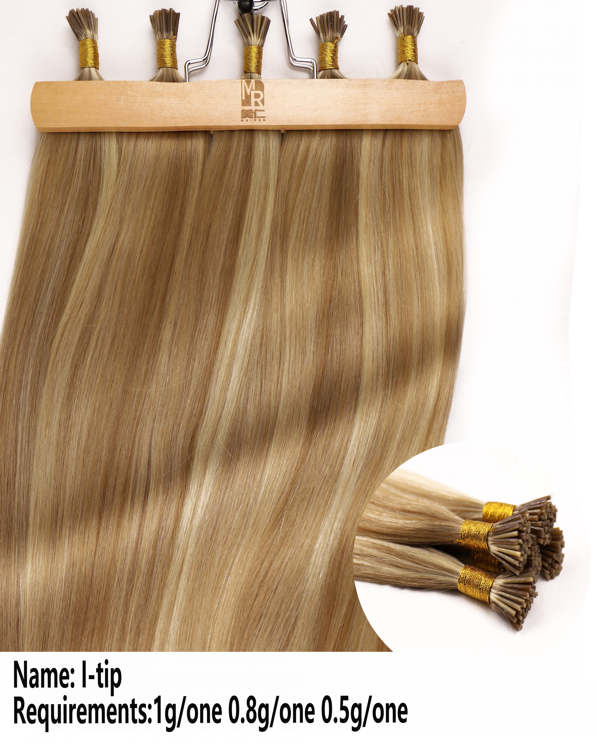 I-Tip Hair Extensions – Brown