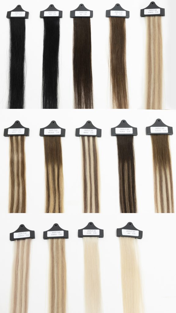 Professional Hair Color Swatch Set