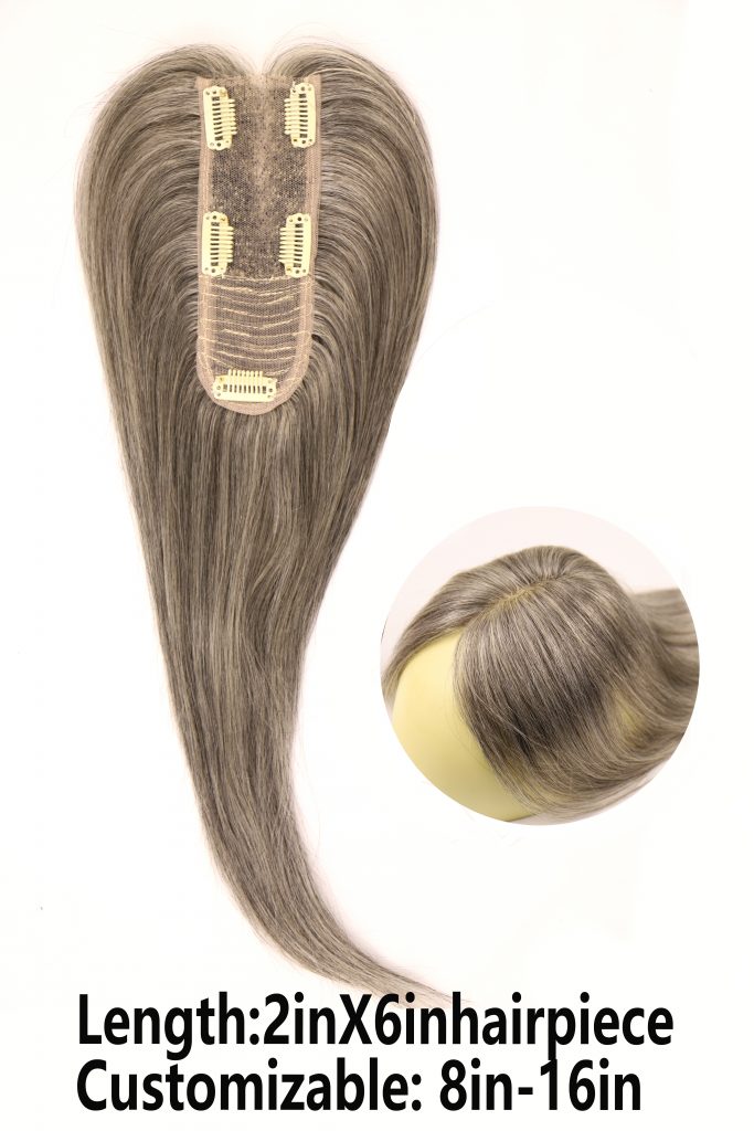 Mini Hair Topper 2 × 6 in